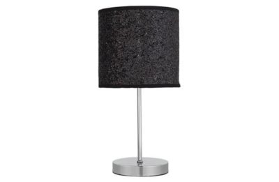 HOME Sparkling Table Lamp - Black.